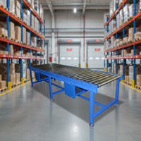 Convoyeur à rouleaux à gravité motorisé antistatique en aluminium et acier inoxydable, nouveau, prix de gros fournisseur Beiheng Chine, garantie 1 an