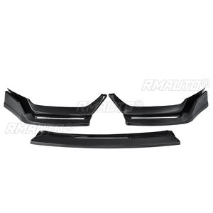 Car Front Bumper Lip Splitter <b>Diffuser</b> Lip Body Kit Spoiler <b>With</b> <b>LED</b> Day <b>Light</b> Protector for Honda Civic Si/HATCHBACK 2017-2021 - Product Image 4
