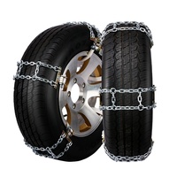 X-Racing Chaîne de pneu universelle en acier allié Double accessoires de voiture antidérapants d'urgence pour accessoire extérieur de véhicule tout-terrain