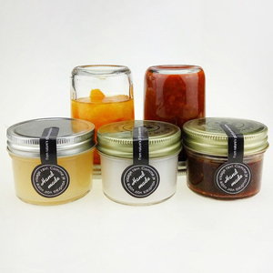 100g 200g 300g400g 500g pot de stockage de pot de caviar transparent clair - Product Image 5