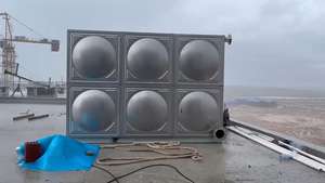 Réservoir d'eau en acier inoxydable de 50 000 <span class=keywords><strong>litres</strong></span> pour usage domestique et hôtelier, neuf pour le stockage d'eau, garantie de 3 ans pour les industries de vente au détail - Product Image 2