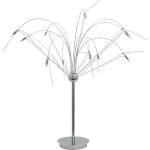 AMELIA 12 XG4 12V Lampes de bureau Al.74xD.90cm Chrome Table Top Lighting - Product Image 1