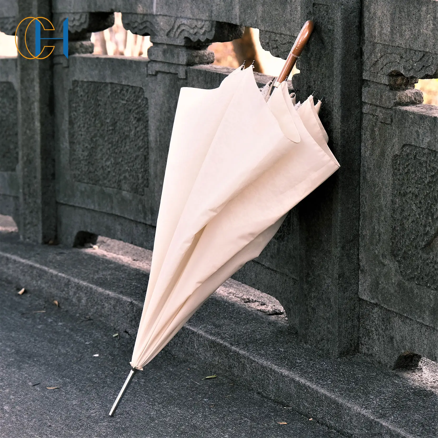 Wholesale High Quality Handmade Indian oil Paper Bamboo Parasols Graffiti paper umbrella