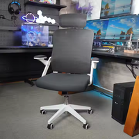 Enjoyseating Ergochair pivotant exécutif pas cher maille haute qualité accoudoir arrière ordinateur PC confort moderne chaise de bureau ergonomique