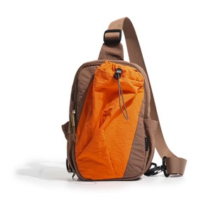 Sac banane unisexe léger et tendance pour activités de plein air, sport, cyclisme, randonnée, avec compartiment pour bouteille, usage quotidien, color block - Product Image 3