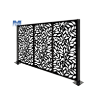 Clôture métallique coulissante, design coulissant pour allée, aluminium pour portails de maison, découpe au laser, portail en alliage, découpe au laser