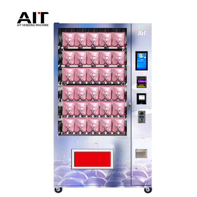 Touchscreen Facial Mask Cosmetics Vending Machine 24-hour Large-capacity Facial Mask Self-service Vending Machine