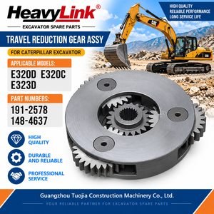 Ensemble d'engrenages de réducteur de translation pour excavatrice Caterpillar E320D E320C E323D, Pièce de rechange, Références 191-2578 148-4637 - Product Image 2