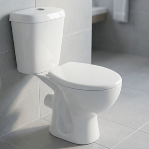 Sanitary Wares Water Closet Blue Pink Color WC Toilets Bowl Pedestal Basin Set Washdown Two Piece Nigeria Twyford Ghana Toilet - Product Image 2
