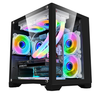 Boîtier de jeu personnalisé AntarcChill pour PC, tours d'ordinateur, boîtiers de PC, casiers de bureau, armoires de jeu