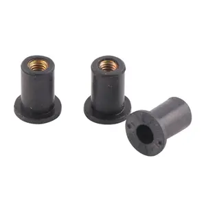 M4 M5 M6 M8 Rubber Well Nuts Brass Insert For Motorcycle Windscreen Accessories