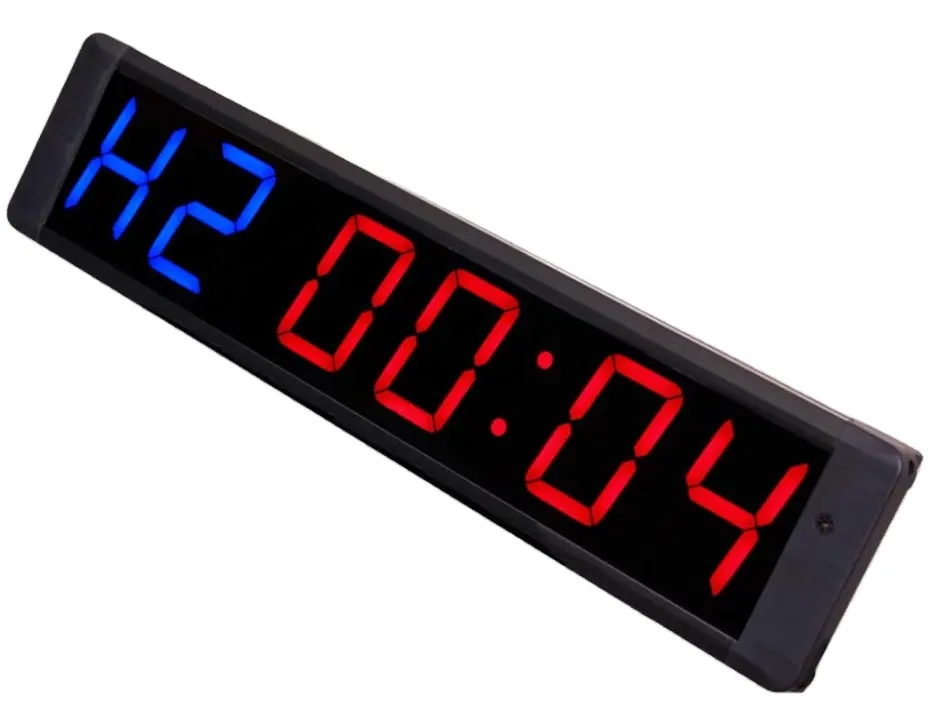 Crossmax Indoor Countdown Gym Stopwatch Clock Led Interval Large Timer Fitness Repeating