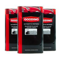 YATU GOODING GD-400 2K MS Vernis transparent automobile haute brillance séchage rapide résistant aux UV, vernis de finition premium pour atelier de carrosserie