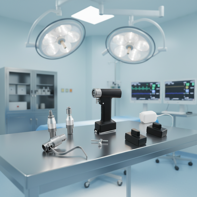 OSCAT Vet Equipment Veterinary Surgery Instruments High Speed Craniotomy Neurosurgery Surgical Electric Bone Orthopedic Drill