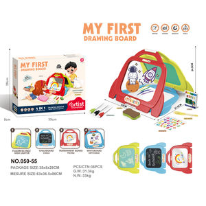 กระดานวาดเขียนพลาสติกสำหรับเด็กหัดเดินของเล่นเพื่อการศึกษา2023มีจอ LCD - Product Image 5