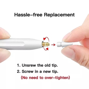 Paquete de 4 Puntas de Repuesto para <span class=keywords><strong>Apple</strong></span> <span class=keywords><strong>Pencil</strong></span>, Puntas Protectoras de Alta Calidad para <span class=keywords><strong>Apple</strong></span> iPad <span class=keywords><strong>Pencil</strong></span> de 1ª y 2ª Generación - Product Image 6