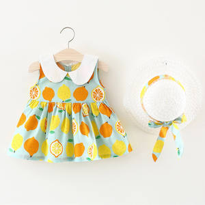 Robe moulante sans manches Esmara Summer Lemon de Chine, robes de soirée pour femmes avec chapeaux, vente en gros - Product Image 2