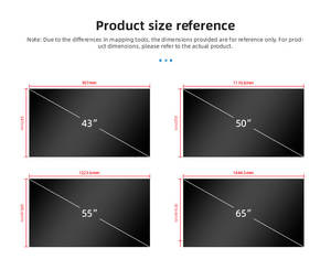 Mulus Splicing <span class=keywords><strong>Monitor</strong></span> dinding LCD IPS 4K, dudukan VESA kecerahan 700cd/m untuk panggung iklan dalam ruangan 43/55/65 inci - Product Image 2