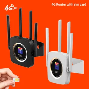 Chất Lượng Tốt CPF903-B 3000MAh Router Với Sim Thẻ Ăng Ten Bên Ngoài * 4 Router 4G Trực Tuyến Mang Du Lịch - Product Image 1