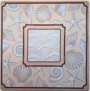 <span class=keywords><strong>Tapis</strong></span> de Mahjong de Luxe Personnalisé, Motif Grain de <span class=keywords><strong>Bois</strong></span>, Dos Antidérapant en Caoutchouc, <span class=keywords><strong>Tapis</strong></span> de Table Carré pour Divertissement à Domicile, Jeu de Société pour Fêtes - Product Image 2