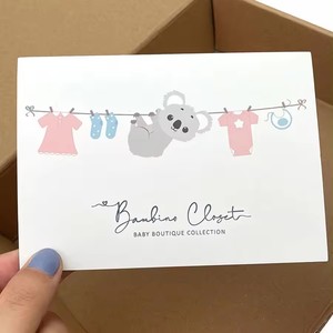 Carta di visualizzazione colorata personalizzata della fabbrica Whosale con Design gratuito, biglietto di auguri per la decorazione regalo di compleanno - Product Image 5