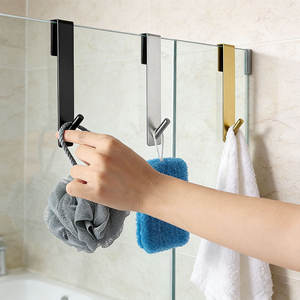 Crochet mural moderne pour robe, sans perçage, installation facile, pour salle de bain, cuisine, chambre à coucher - Product Image 3