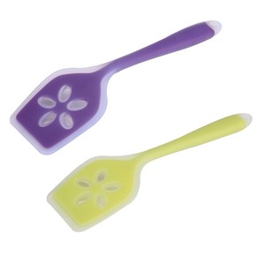 Eco-friendly kitchen cleaning <b>silicone</b> rubber scraper, colorful plastic for <b>baking</b> pastry, including cutter and bowl scraper - Product Image 2