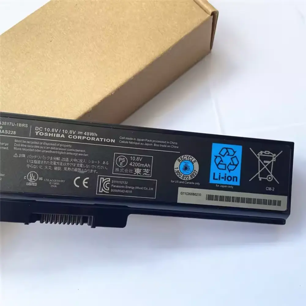 Notebook Battery PA3634U-1BRS for Toshiba 3634 M300 M801 M818 M306 Laptop Battery