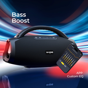 Outdoor <b>Speakers</b> Waterproof Portable Subwoofer W-King D20S Wireless Bluetoothes <b>Speaker</b> With <b>Microphone</b> D20S Audio W-King BT Spe - Product Image 2