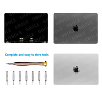 Layar Laptop GBOLE untuk MacBook Pro A2485 A2780 M1 M2 2021 2023 Perakitan Layar LCD 16in EMC 3651 8103 661-21968 661-21969 Baru