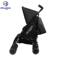Poussette Triple pour bébés, pliable ikuzumaka, 3 nourrissons