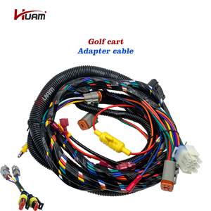 Club Car Precedent Gri Kontrol Cihazı 1515-5201 için Golf Arabası Kablo Demeti, OEM 103850301'i MCOR 2 ve 4 Adaptörle Değiştirin - Product Image 3