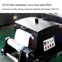 Impresora DTF para Camisetas Digit A3, Máquina de Impresión XP600/1390/L1800 con Agitador de Polvo y Horno