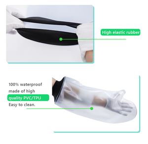 CRYOPUSH Housse de protection imperméable réutilisable et personnalisable pour plâtre de main, pour la douche, protège les plaies et garde les pansements et les plâtres au <span class=keywords><strong>sec</strong></span>, Ozone - Product Image 6