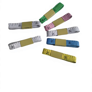 เทปวัดตัวแบบม้วนเก็บอัตโนมัติ สีสันสดใส 1.25 ม. เทปผ้าสองหน้า สำหรับงานเย็บผ้าและงานฝีมือ - Product Image 2
