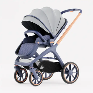 Stroller Travel to Carry Babies Lie Down <strong>Pram</strong> Trolley New Baby Carrier Fangzhuo Baby <strong>Pram</strong> Pushchair Aluminium Alloy Tube - Product Image 3
