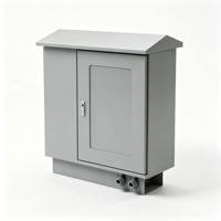 Armoire de distribution extérieure intelligente 12kV 24kV, coffret de commutation MT/HT en acier inoxydable IP53 630A