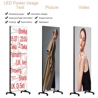 Écran Digital Hd Poster Stand Led Screen P2 Led Totem/p2.5 Indoor Led Poster/p1.86 Pantalla De Poster Led Display For Events