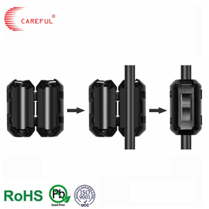 エミケーブルSCRC SCNFタイプ3.5-13mmケーブルフラットフェライトコア - Product Image 2