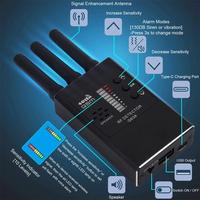 Détecteur de signaux RF anti-espion professionnel Regis G638, détecteur de micros GSM, caméra cachée sans fil, dispositif d'écoute, portée 10-20 pieds