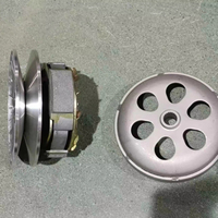 Piaggio 250 ile Uyumlu Scooter İkincil Tahrikli Debriyaj Kasnağı Montajı Yedek CVT Parçaları