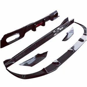 AC style small surround carbon fiber front and rear lip spoiler cover rear for B Z4 G29 18-22 body kit modification
