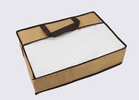 Vente en gros de drap de lit transparent à fermeture éclair emballage en PVC sac d'oreiller pour couverture