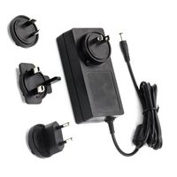 Adaptateurs d'alimentation interchangeables 5W-72W 5V-36V 1A-8A avec prise US EU UK AU détachable Type de sortie CC Connexion enfichable