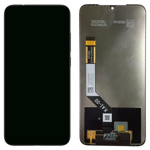 Pannello display LCD e touch screen completo nero di ricambio per Xiaomi Redmi Note 7 per la riparazione di telefoni cellulari - Product Image 1