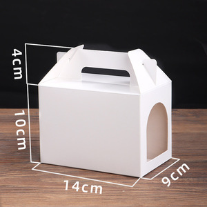 Vente en gros de boîtes d'emballage jetables pour cupcakes en papier kraft Snow <span class=keywords><strong>Mei</strong></span> Niang tarte croustillante au jaune d'oeuf de pomme de terre pour sushis et nouilles - Product Image 1