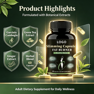 Cápsulas de Suplemento Dietético para Adultos de Marca Privada, Extracto de Garcinia Cambogia y Té Verde, Quemador de Grasa Nocturno - Product Image 3