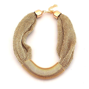 Delle donne Handmade di Fascino Della Collana Del Choker Collari Corda Robusta Catena Dichiarazione Collane Vestiti di Vendita Calda Dei Monili di Disegno - Product Image 1