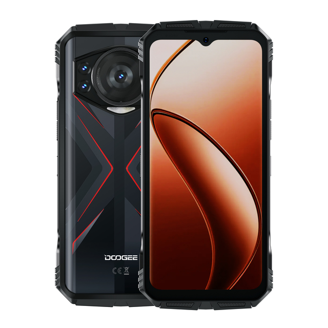 DOOGEE S118 8GB 512GB IP68 Rugged Smartphone 10800mAh 33W Fast Charging 50MP Android 14 NFC Mobile Phone