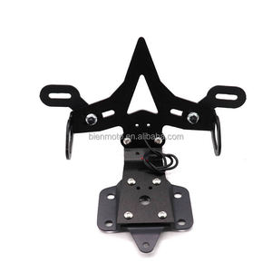 Accesorios de la motocicleta titular de placa de licencia para Yamaha MT-07 MT 07 FZ-07 <span class=keywords><strong>MT07</strong></span> 2013-2021 guardabarros eliminador de registro soporte - Product Image 1